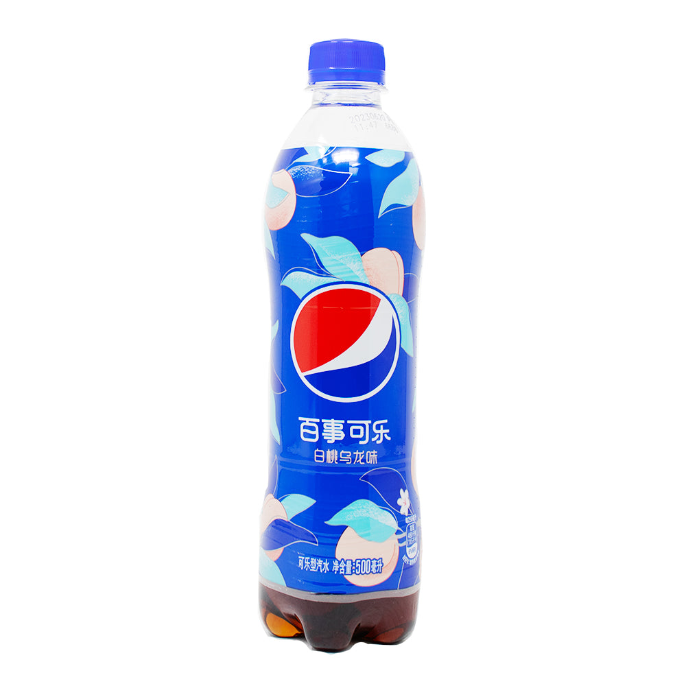 Pepsi White Peach Ooloong 500mL - 12 Pack