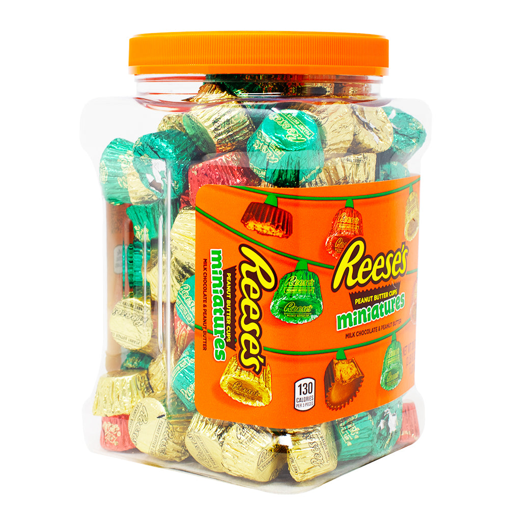 Reese's Christmas Miniatures Pantry Size Tub - 38oz - 1 Pack