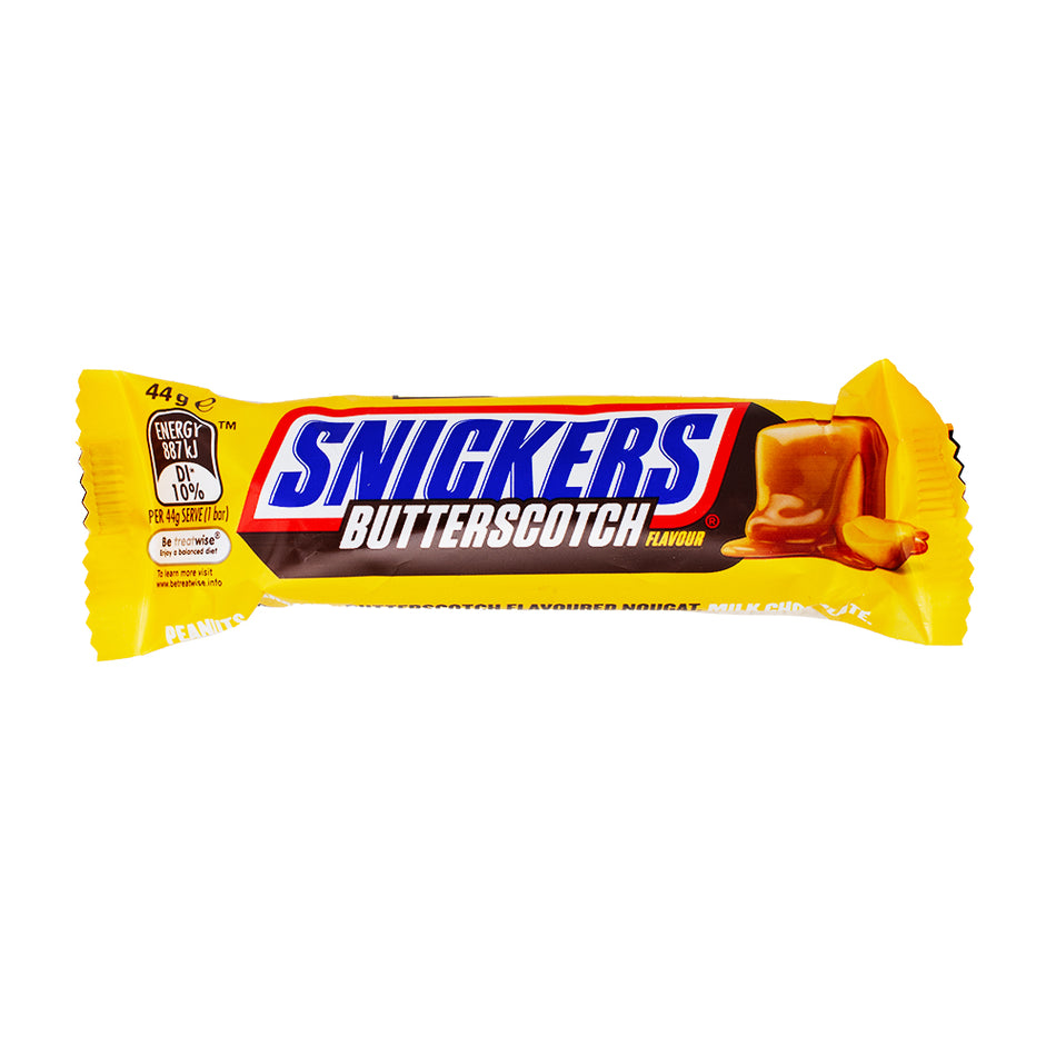 Snickers Butterscotch (Aus) 44g  - 24 Pack - Butterscotch Snickers - Snickers Bar - Candy Store