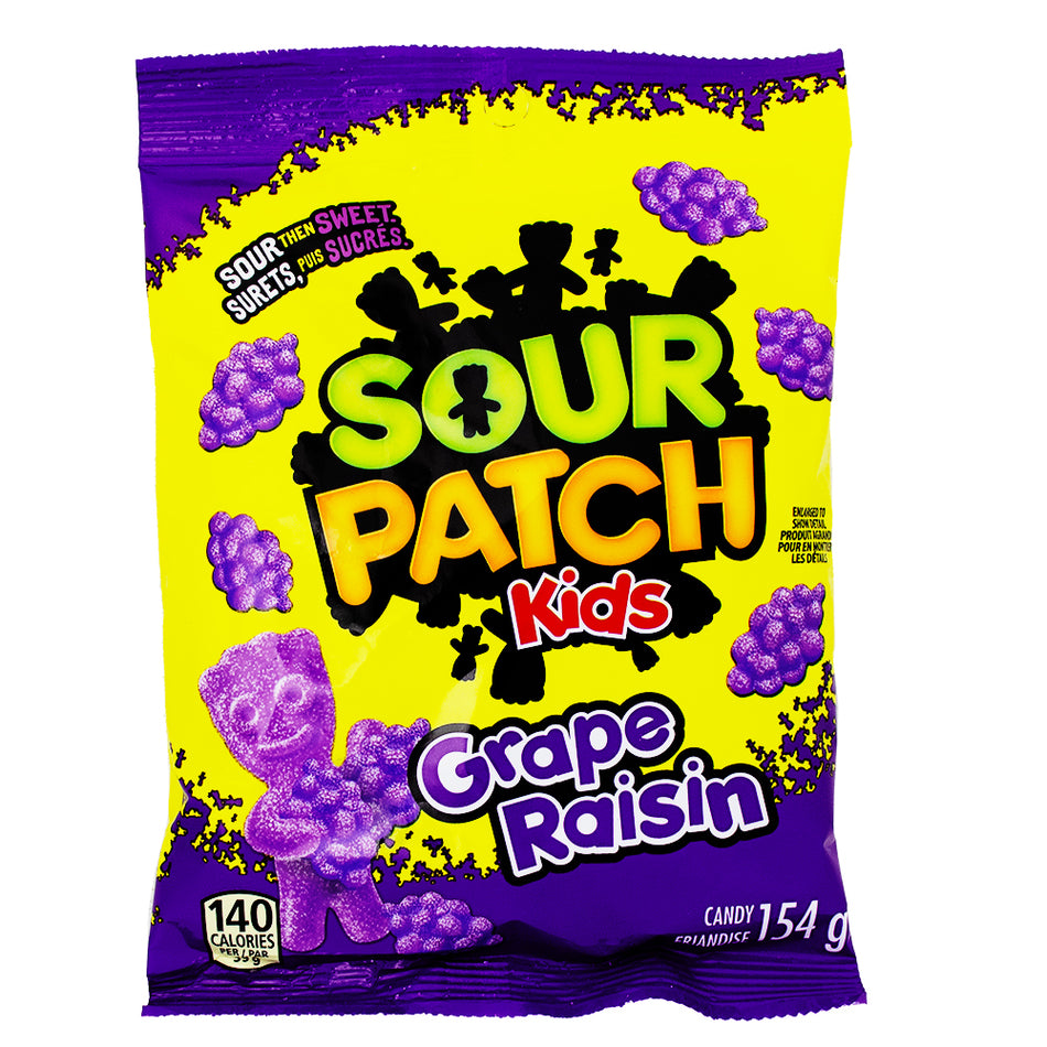 Sour Patch Kids - Grape 154g - 12 Pack