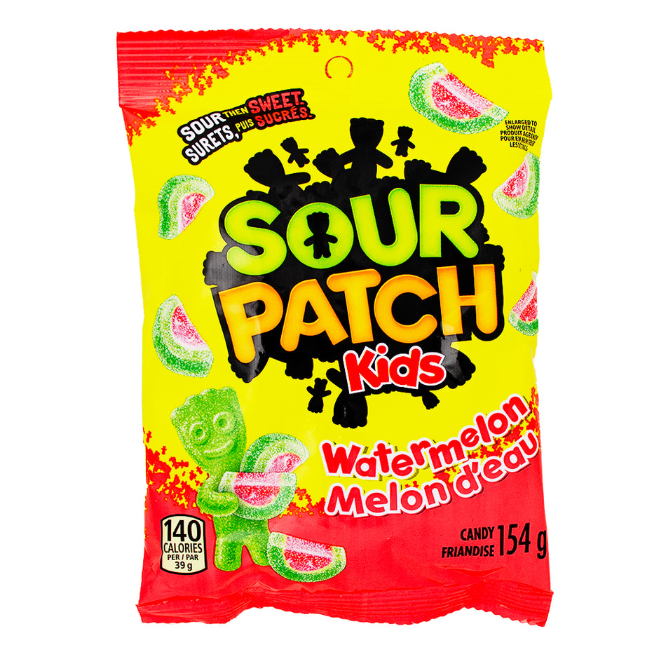 Sour Patch Kids - Watermelon Candy 154g - 12 Pack