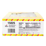 Sour Power Straws Orchard Mix 1.75oz - 24 Pack Nutrition Facts Ingredients  - Sour Candy - Candy Store - Wholesale Candy