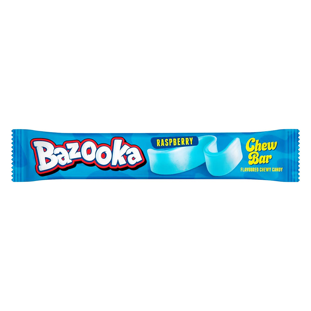 Bazooka Blue Raspberry Chew Bars (UK) 14g - 60 Pack