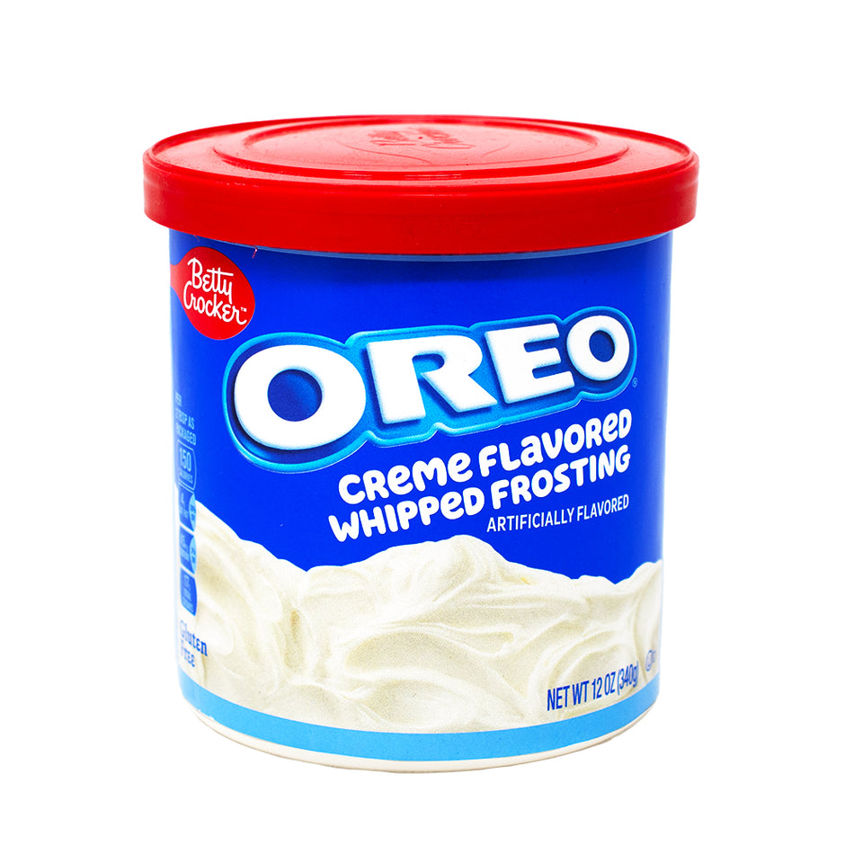 Betty Crocker Oreo Creme Flavour Whipped Frosting 12oz - 12 Pack