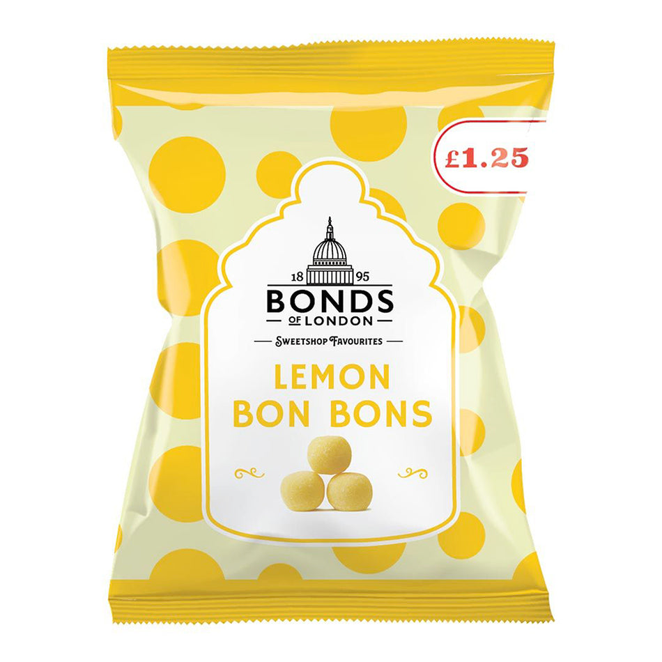 Bonds Lemon Bon Bons (UK) 130g - 12 Pack