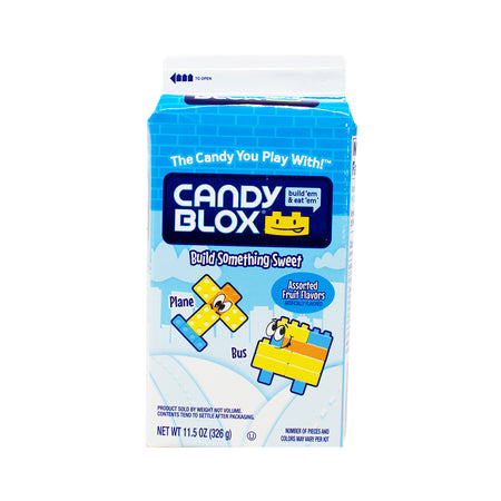 Candy Blox Milk Carton 11.5oz - 24 Pack