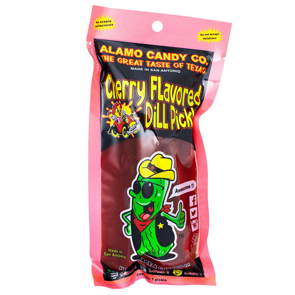 Alamo Big Tex Cherry Dill Pickle - 12 Pack