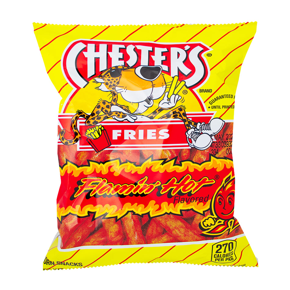 Chester's Fries Flamin Hot Snack Size 1.75oz - 64 Pack