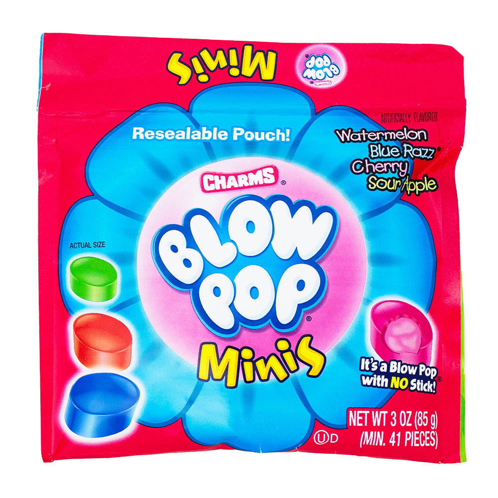 Charms Easter Blow Pop Minis Pouch 3oz - 12 Pack