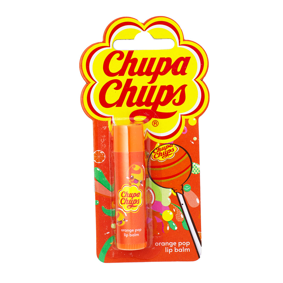 Chupa Chups Lip Balm Orange Pop - 24 Pack