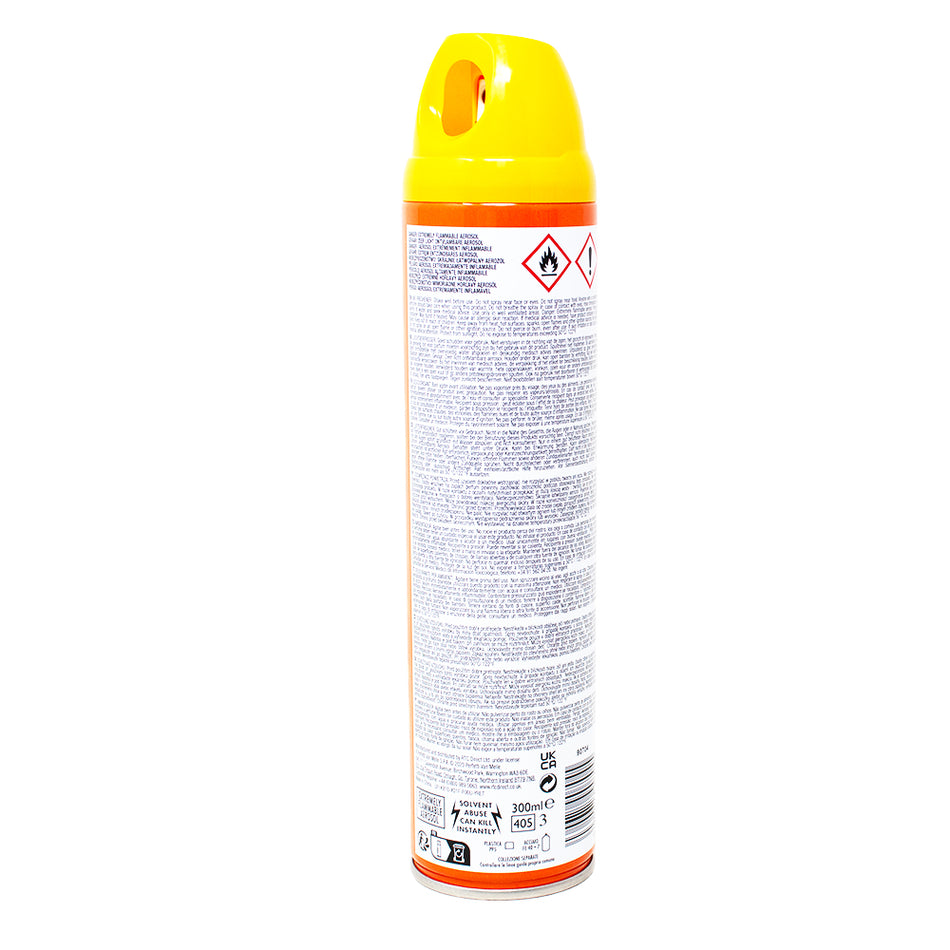 Chupa Chups Room Spray Orange 300mL - 12 Pack  Nutrition Facts Ingredients
