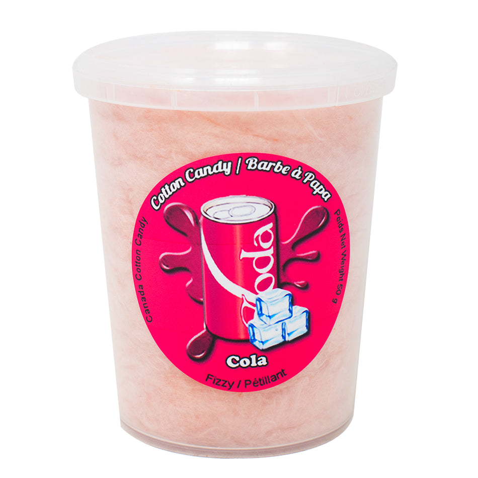 Cotton Candy Fizzy Cola 60g - 10 Pack