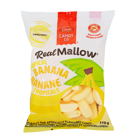 Dare Real Mallow Banana Marshmallows 170g - 12 Pack