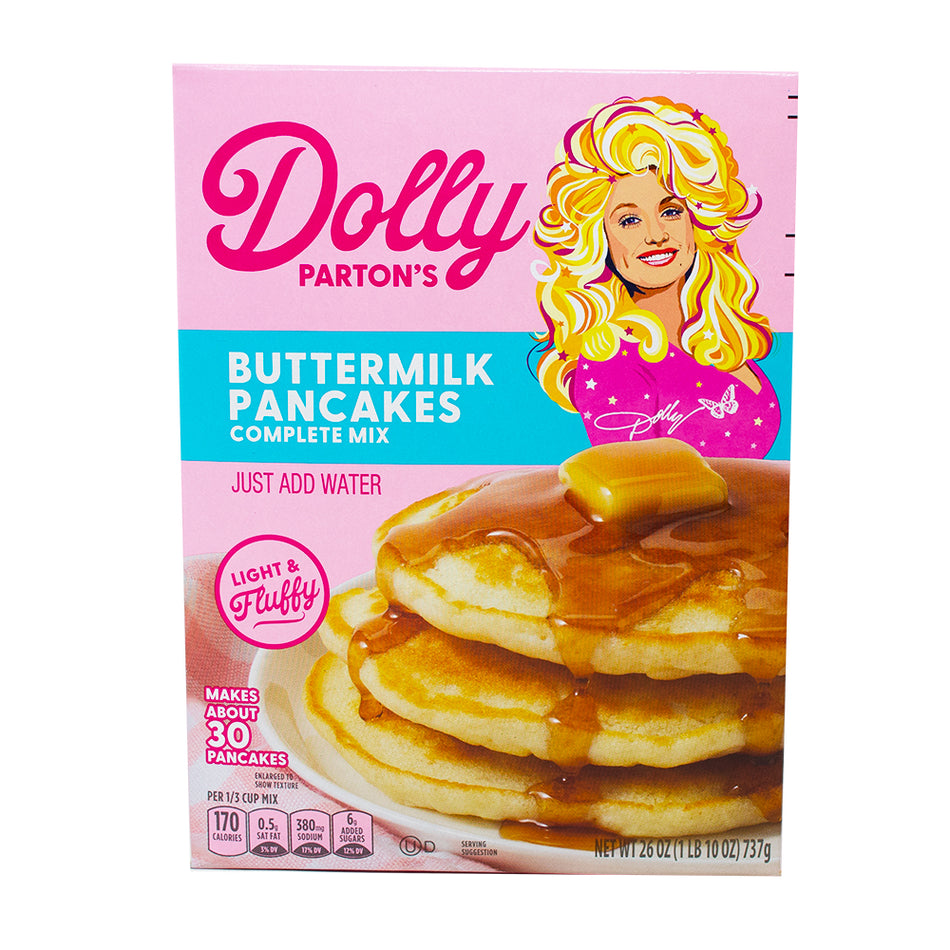 Dolly Parton Buttermilk Pancake Mix 26oz - 12 Pack 