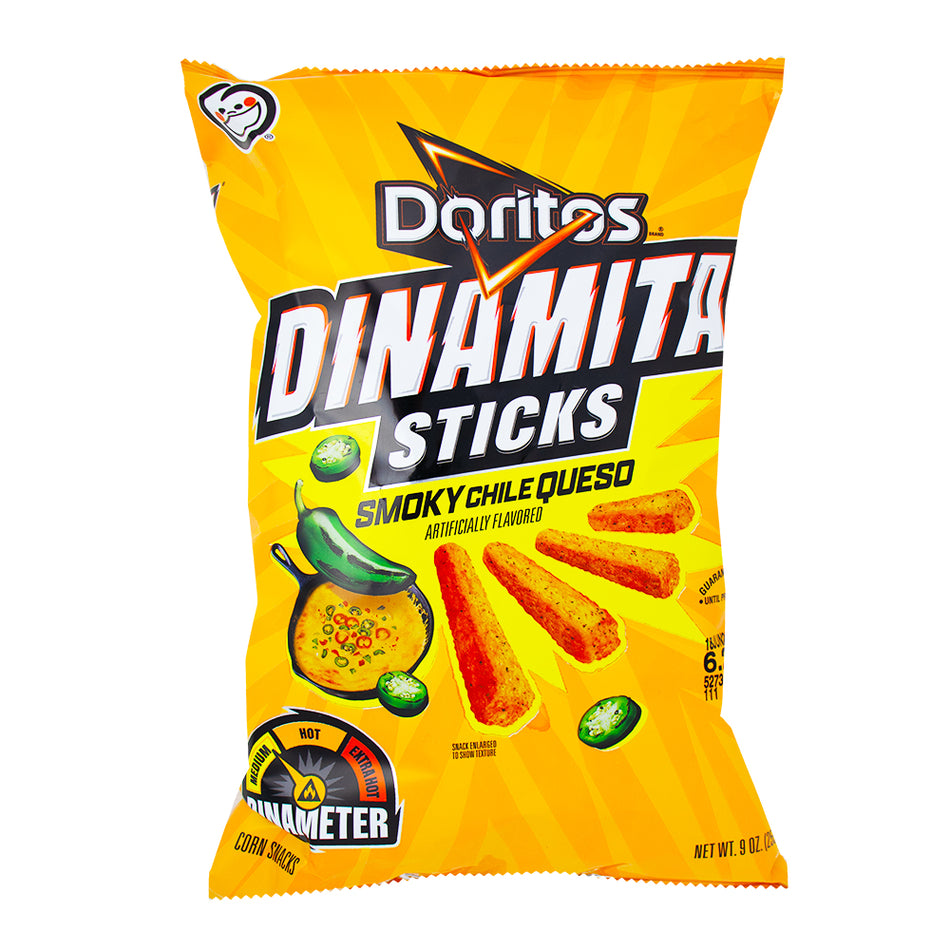 Doritos Dinamita Sticks Smoky Chile Queso 9oz - 1 Bag