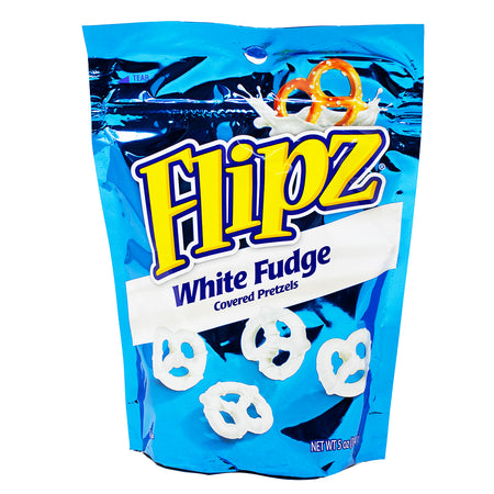 Flipz White Fudge Pretzels 5oz - 6 Pack