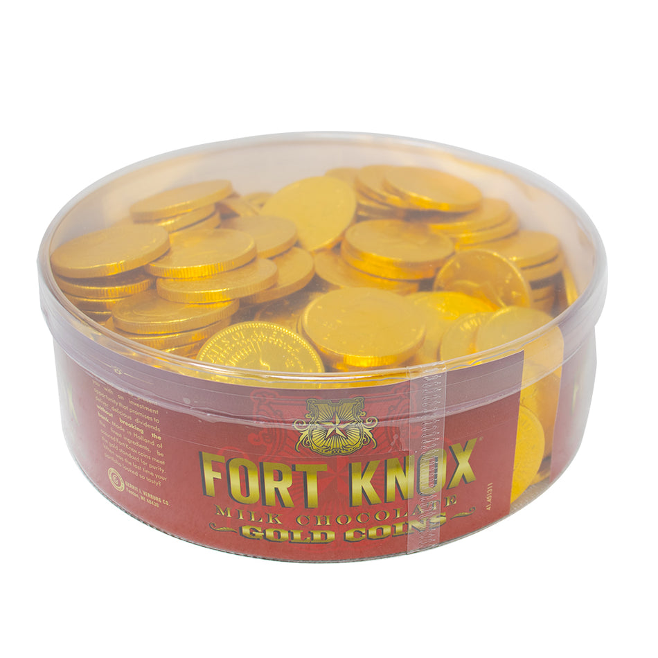 Fort Knox Milk Chocolate Gold Coins 180ct 2lb - 1 Bag