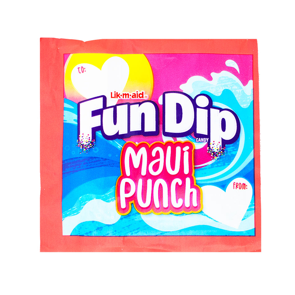 Fun Dip Lik-m-aid Maui Punch - 22 Pack