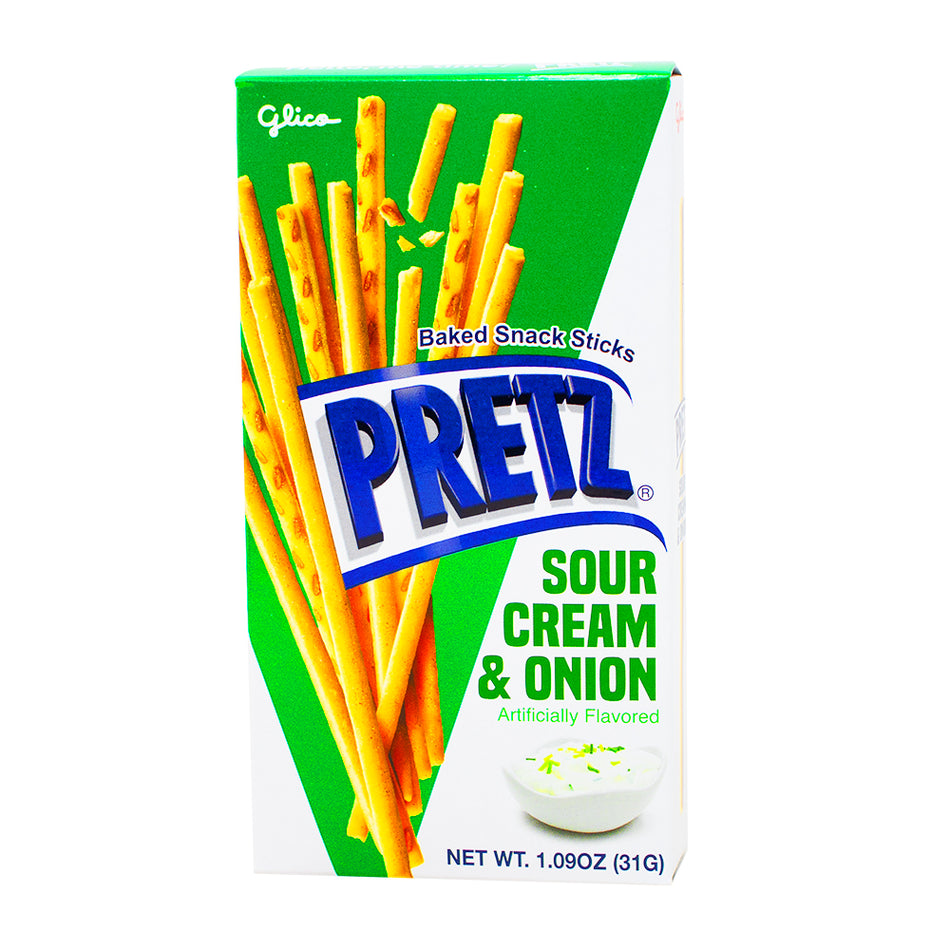 Pretz Sour Cream & Onion 1.09oz - 10 Pack
