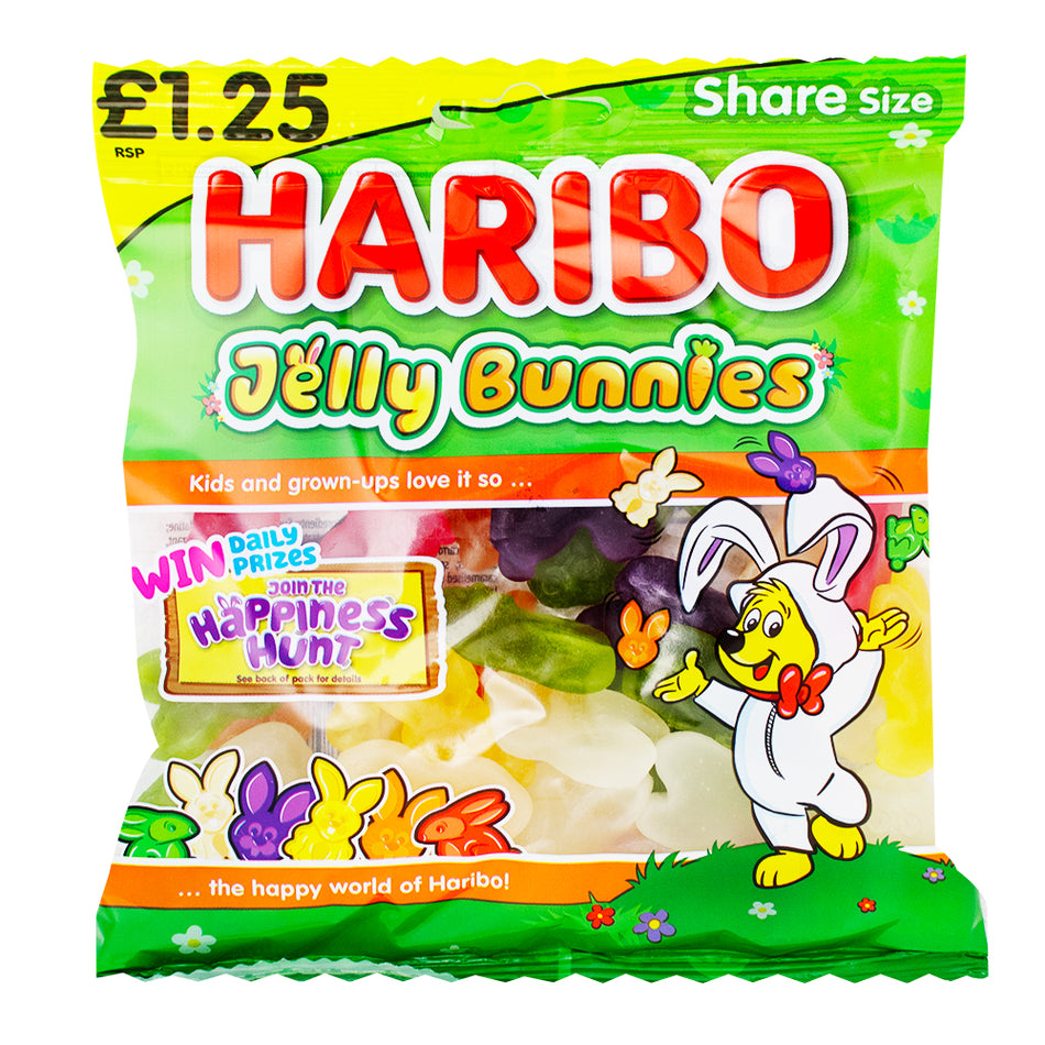 Haribo Jelly Bunnies (UK) 140g - 12 Pack