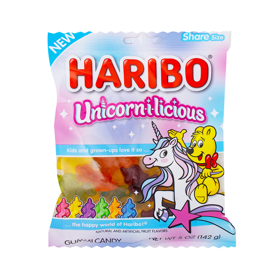 Haribo Unicorn-I-Licious 5oz - 12 Pack