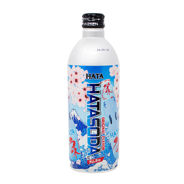 Hata Soda Original Ramune (Japan) 500mL - 24 Pack