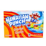 Hawaiian Punch Chew Bars Ocean Orange .8oz - 36 Pack