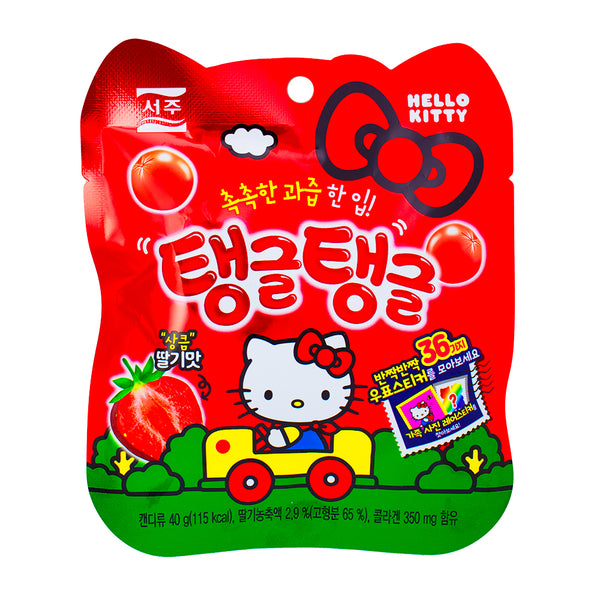 Hello Kitty Juicy Strawberry Jelly with Sticker (Korea) - 40g - 6
