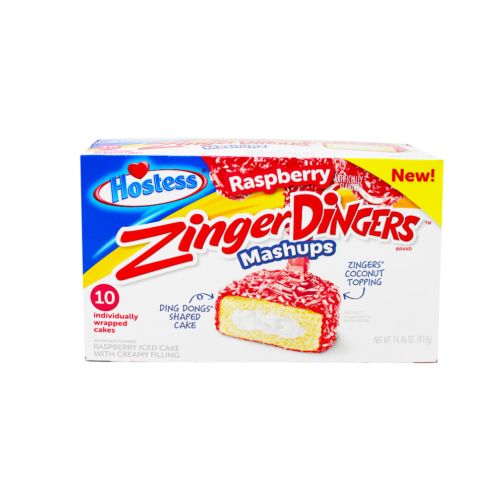 Hostess Raspberry Zinger Dingers 14.46oz - 1 Bag