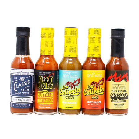 Hot Ones Party Pack 5 Pack - 1 Box