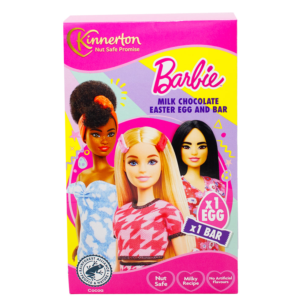 Kinnerton Barbie Egg & Bar 62g - 9 Pack