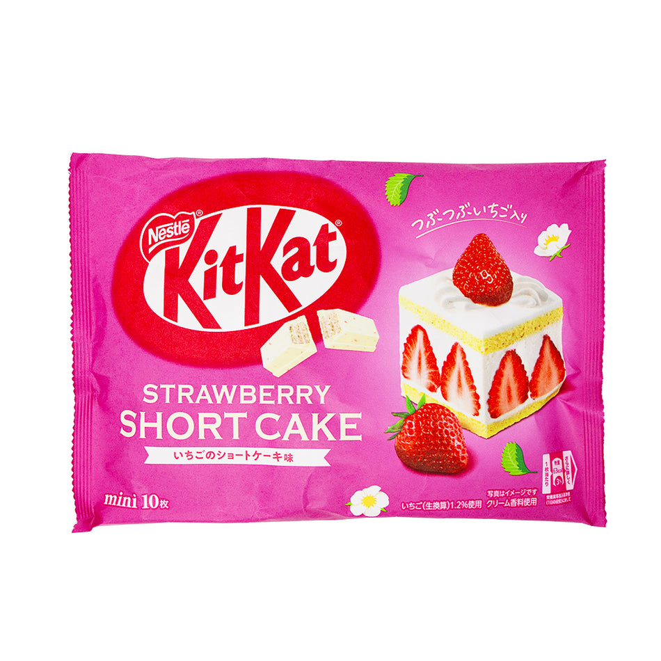 Kit Kat Strawberry Shortcake 10 Pieces (Japan) 116g - 12 Pack