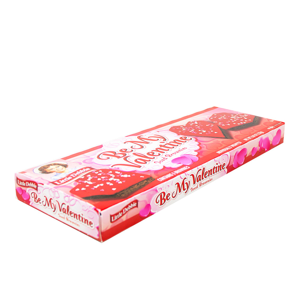 Little Debbie Valentine Brownies (5 Pieces) 232g - 1 Box 