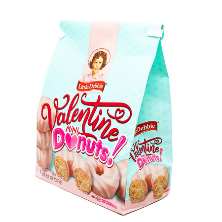 Little Debbie Valentine Mini Donuts 253g - 1 Box