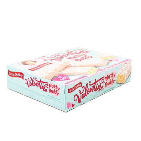 Little Debbie Valentine Nutty Buddy (10 Pieces) 215g - 1 Box Nutrition Facts Ingredients