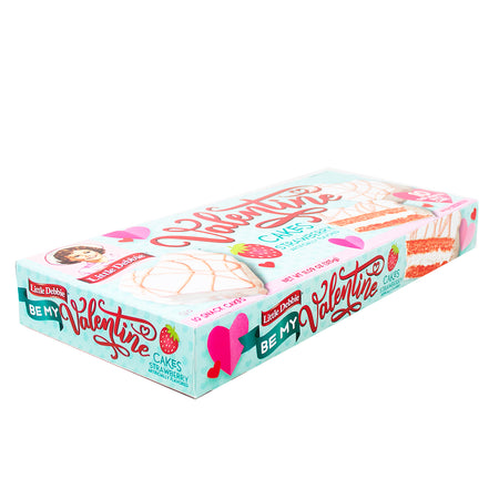 Little Debbie Valentine Strawberry Heart Cakes (10 Pieces) 315g  - 1 Box