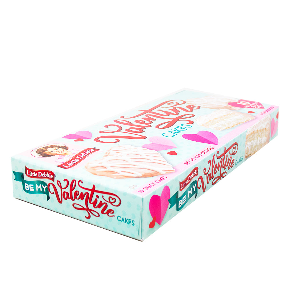 Little Debbie Valentine Vanilla Heart Cakes (10 Pieces) 315g - 1 Box