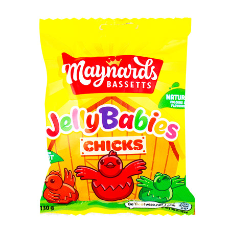 Maynards Bassetts Jelly Babies Chicks (UK) 165g - 12 Pack