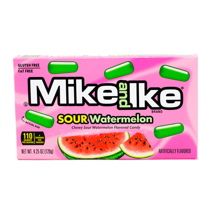 Mike and Ike Sour Watermelon 120g - 12 Pack