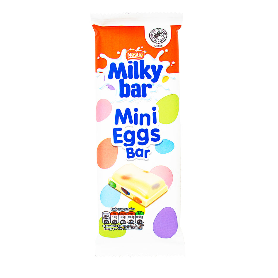 Milkybar Mini Eggs Bar (UK) 100g - 13 Pack