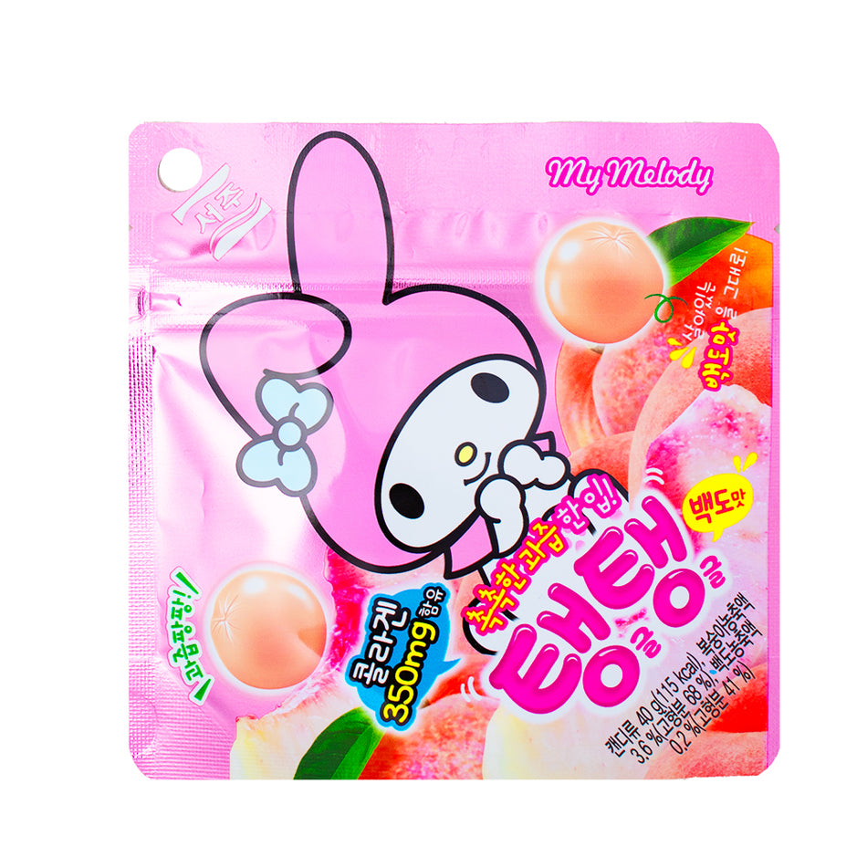 My Melody Juicy White Peach Jelly (Korea) - 40g - 7 Pack