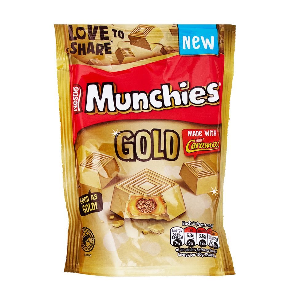 Nestle Munchies Gold (UK) 94g - 8 Pack