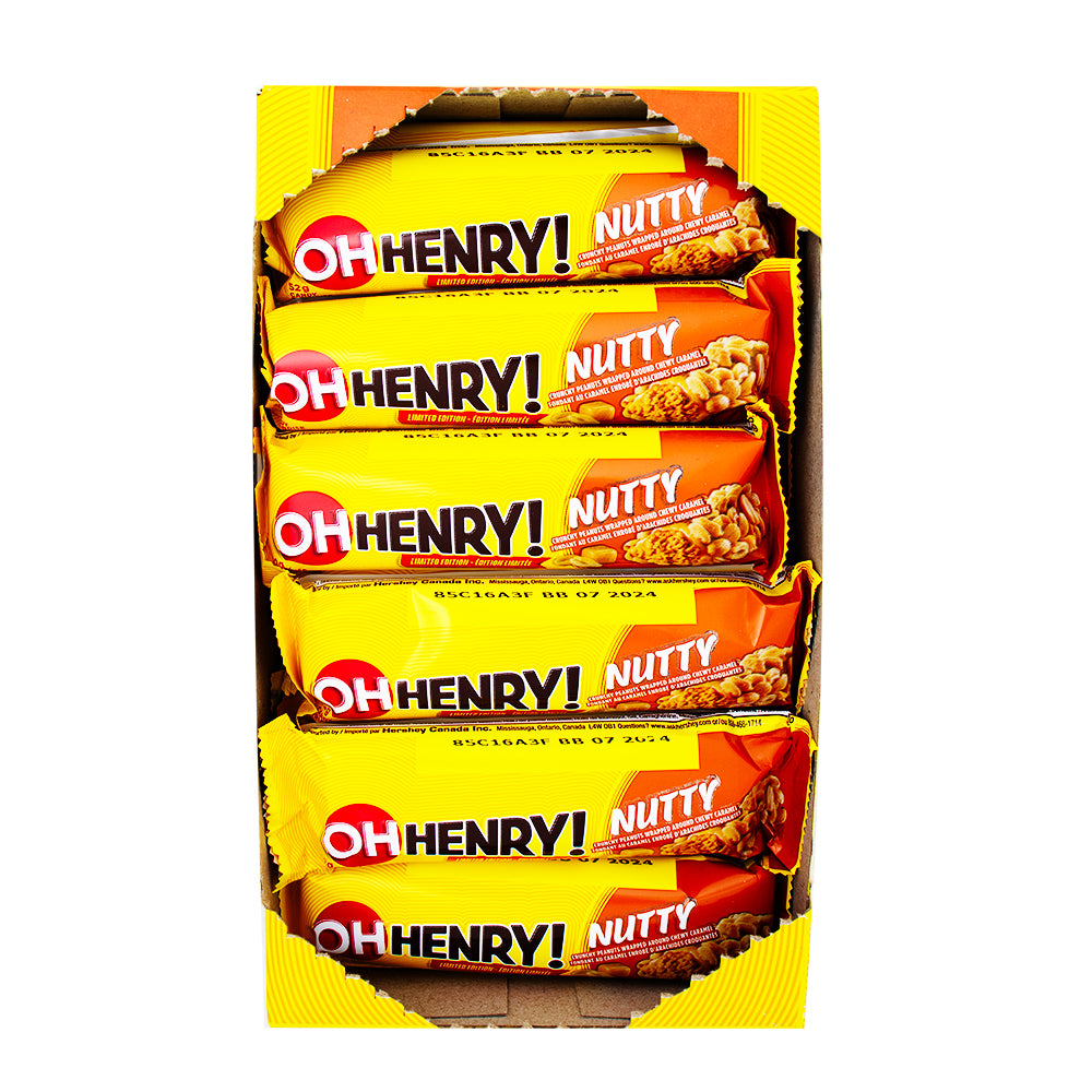 Oh Henry! Nutty Bar 52g - 24 Pack