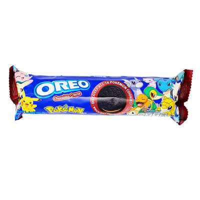 Oreo Pokemon Chocolate Creme Cookies (Indonesia) 119.6g  - 24 Count