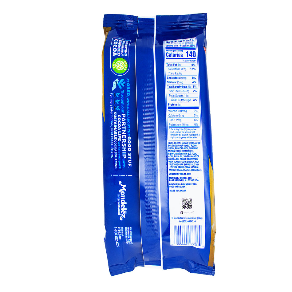 Oreo Thins Family Size Tiramisu 11.78oz - 12 Pack  Nutrition Facts Ingredients