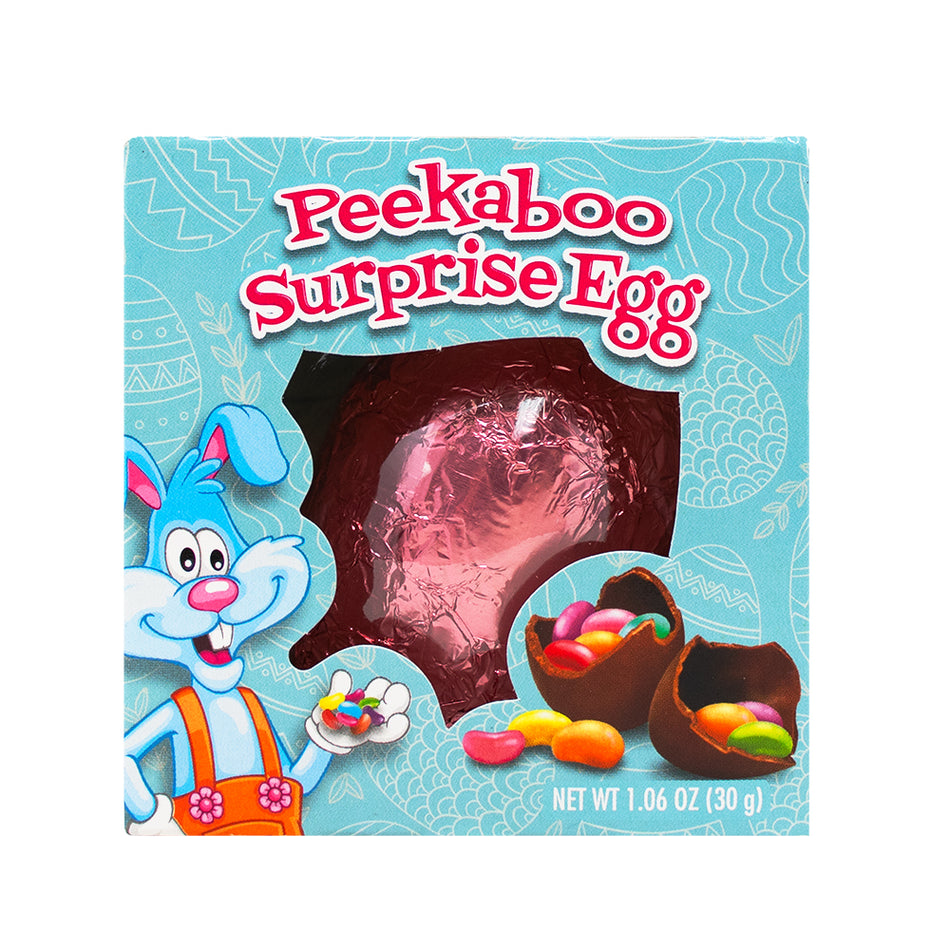 Peekaboo Surprise Egg with Jelly Beans .88oz - 24 Pack