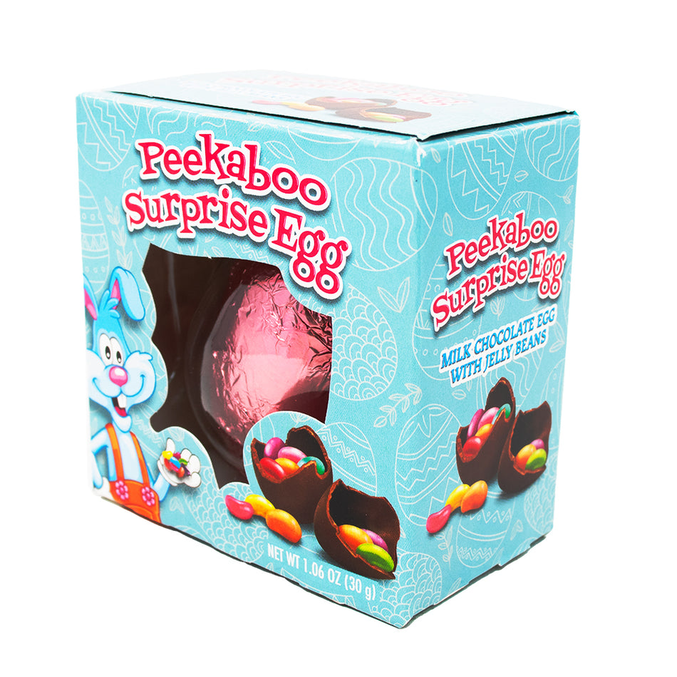 Peekaboo Surprise Egg with Jelly Beans .88oz - 24 Pack