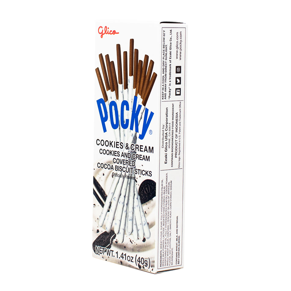 Pocky Cookies & Cream 1.41oz - 10 Pack