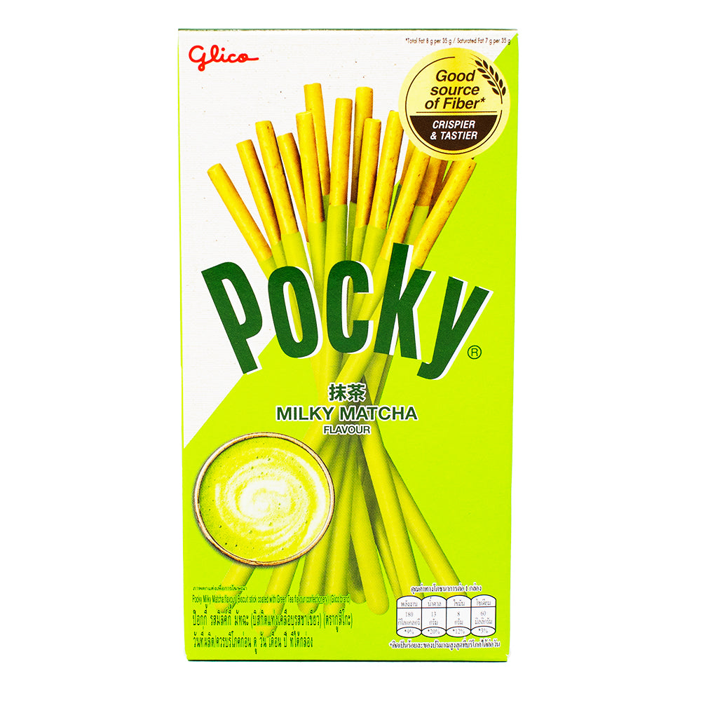 Glico Pocky Milky Matcha 43g (Thailand) - 10 Pack