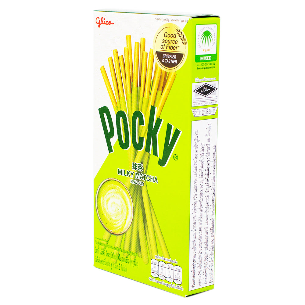 Glico Pocky Milky Matcha 43g (Thailand) - 10 Pack